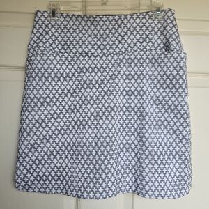 Women's Navy and White Skort